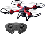 Kameralı Drone, Yetişkinler için, 120° Geniş Açılı 4K Katlanabilir RC Quadcopter, LED Işıklar, Yeni Başlayanlar İçin Drone