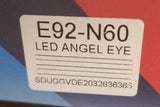 E92-N60  120W H8 LED Angel Eyes Fog Light Halo Ring Headlight Canbus For BMW