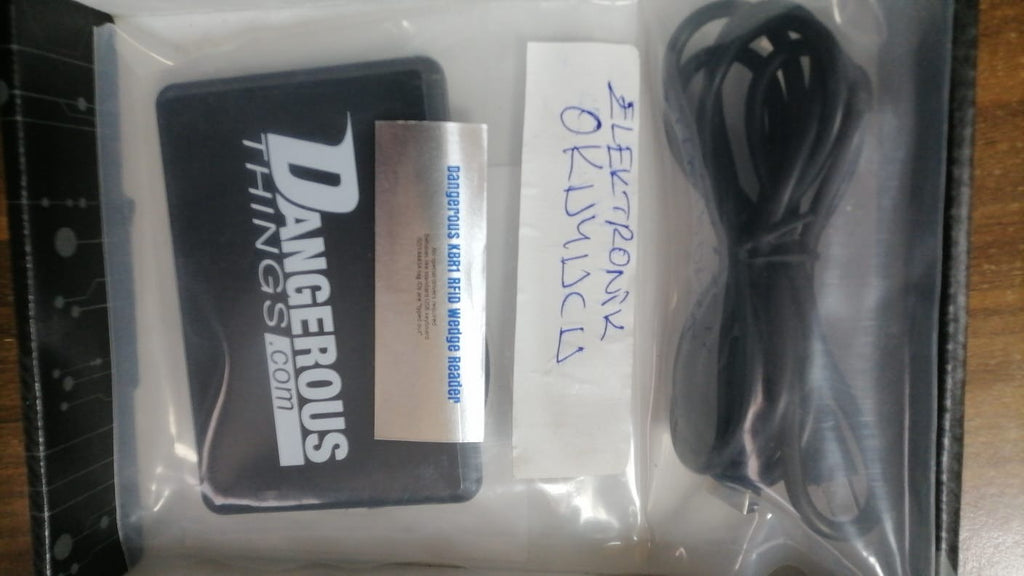 Dangerous XEM Access Controller and KBR1 wedge Keyboard Reader Gümrük