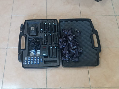 Krezt K200 TGM Yeni Nesil Kablosuz Tur Rehberi Ses Sistemi 10 lu Set