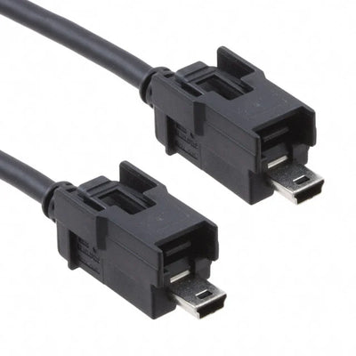 HSAutoLink Kablo Tertibatı, USCAR/USB MINI-B Fişten MINI-B Fiş'e, 1m Uzunluk, Polarizasyon A, A,  1110145000