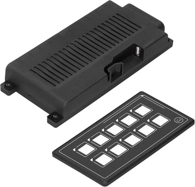 AmomPower 10P Membrane Control Switch Panel with Bluetooth APP Control Built-in PPTC Waterproof Programmable