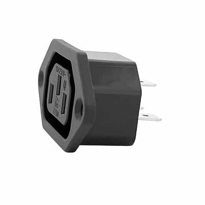 1000 Adet 710W/00/03, Qualtek Electronics AC Güç Girişi Soketi