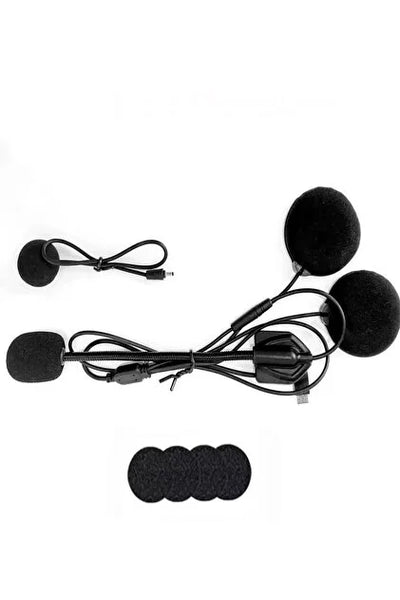 Maxto M2 M2C M3 M3S Type-C  Girişli intercom Kulaklık Seti KNMASTER 6100 Uyumlu