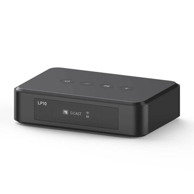 Arylic LP10 Kablosuz Müzik Streamer, AirPlay 2, Apple Home ve Spotify ve Tidal Connect Çoklu Akış Seçenekleri, Uygulama, Uzaktan Kumanda ile 5G WiFi ve Bluetooth Preamplifikatörünü Destekler.