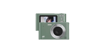 4K Digital Camera Camcorder 48MP 2.4 Inch Screen 16X with Anti-shake, DC1303GR