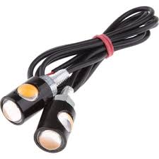 Motosikletler Için Dönüş Sinyali Işık Amber Dönüş Sinyali Işık Motosiklet Dönüş Sinyali Işık 12 V Evrensel Gösterge Işığı