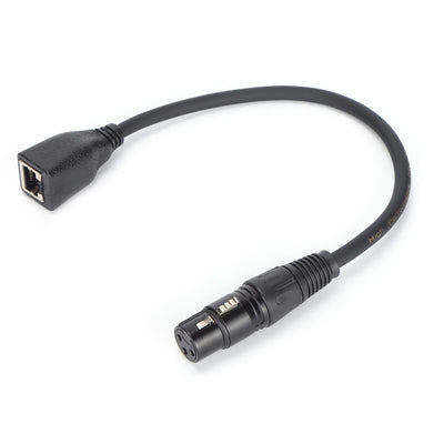 JORINDO JD6095 Adaptor Cable XLR Female to RJ45 Female OxygenFree Copper Adaptor Cable