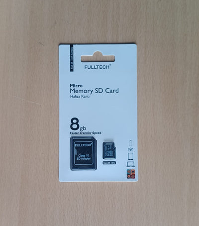 Fulltech 8 GB Micro Memory SD Card (Hafıza Kartı)