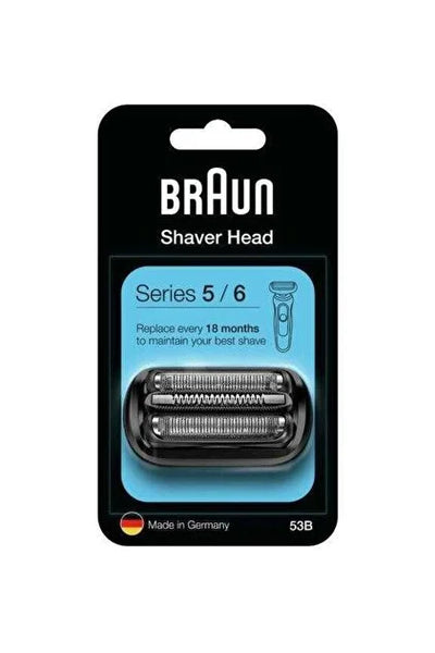 Braun Series 5/6 53b Tıraş Makinesi Yedek Başlığı - Siyah
