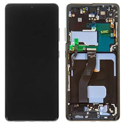 Samsung S21 Ultra sm-g998 OLED Lcd Dokunmatik Ekran SİYAH