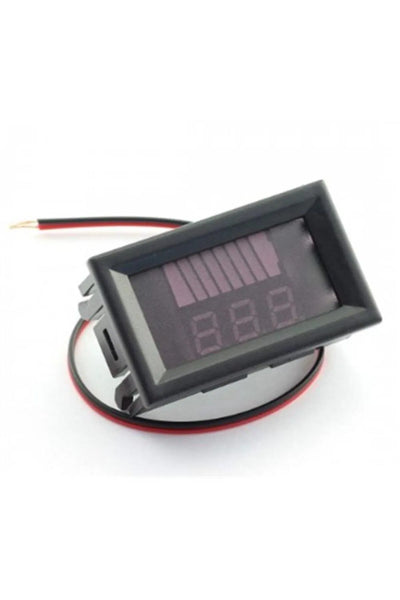 Arduino Akü Kapasite Göstergesi Voltmetreli 12-24V