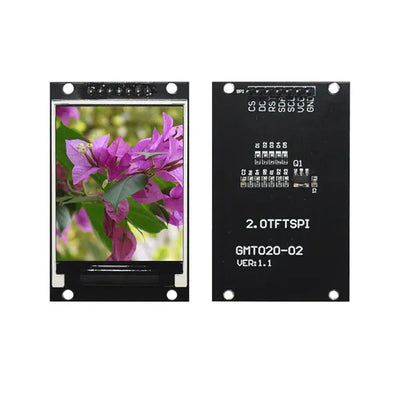 2.0'' 240x320 SPI Tam Renkli TFT LCD Ekran Modülü - GMT020-02