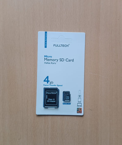 Fulltech 4 GB Micro Memory SD Card (Hafıza Kartı)