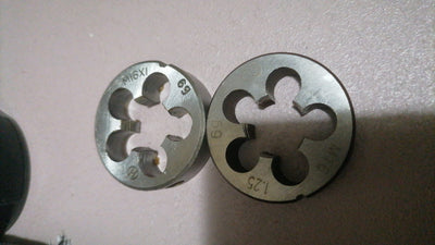10 Adet HSS Metrik İnce Diş Pafta - M - 16 x 1,25 , M - 16 x 1  5+5 adet