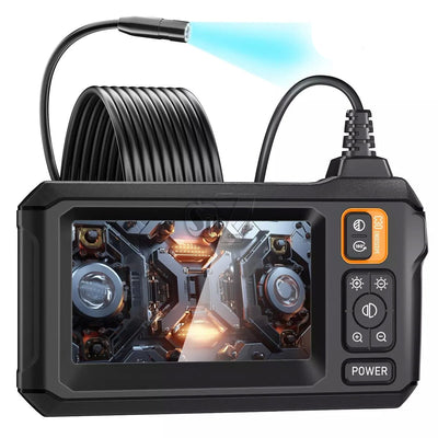 C30 4.3 Inch IPS Screen 1080P HD Industrial Endoscope Camera with 8mm IP67 Waterproof 8 LEDs