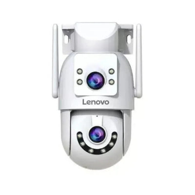 Lenovo X6G-U-US-4MP  WiFi Gözetleme Kamerası 5G Wifi Dış Mekan Çift Lens PTZ IP Kameralar Otomatik Takip Ses Video ONVIF Güvenlik CCTV Kamera