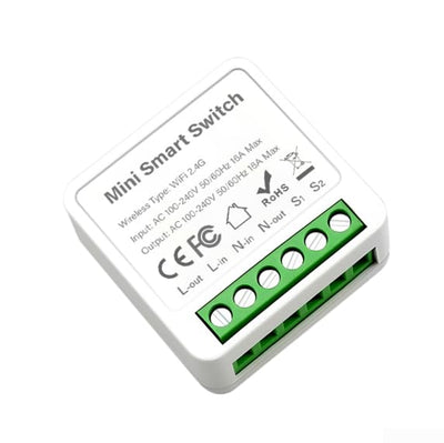 Tuya Mini Smart Switch WIFI 2.4G 100-240V 16A Max