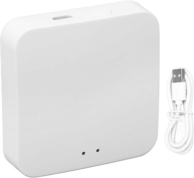 Smart Hub Gateway Bluetooth Multimode Voice Control Remote Controller Smart Home Bridge for Homes Offices ABS Material 5V 1A