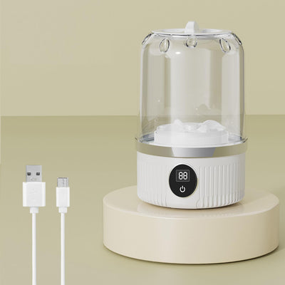 Portable Mini Washing Machine for Underwear, Socks, Baby Clothes – Rechargeable Cordless Compact Washer for Small Loads, Travel