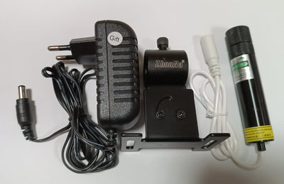 450-850nm 8.4v , 20x105  Yeşil Çizgi Lazer Adaptör ve Tutucu Dahil