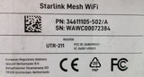 Starlink Mesh WiFi Router. UTR-211 Starlink Router