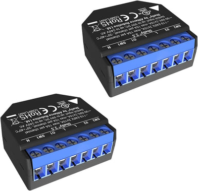 Shelly 2.5 Dual Wi-Fi Işık Anahtarı/ 10A x 2 Röle