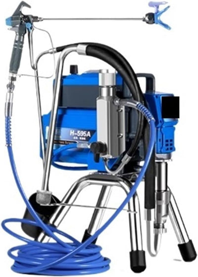 H-595A Paint Sprayer, Airless Spray Gun 3500W 4.5L High Pressure Paint Sprayer machine MultiFunction for Coatings Convenient High Flow spraying gun(H-595A)