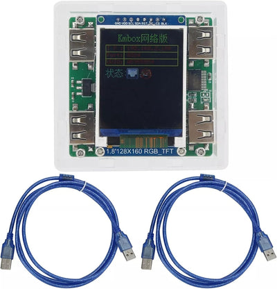 Kmbox Net Ağ Klavyesi ve Fare Kontrol Cihazı Ai/dma Tek Makine Çift Kontrol Cihazı USB Dönüştürücü