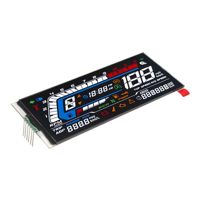 7 Segment LCD Display Pinout-SJXD5034