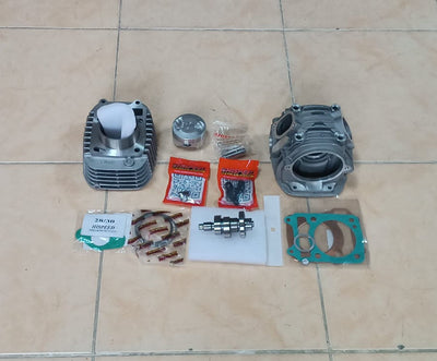 Hispeed WAVE125i, MSX, CT125, MONKEY125 modelleri için modifiye edilmiş silindir kapağı + Silindir Seti