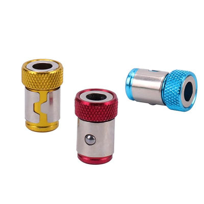 3 ADET Evrensel Manyetik Halka 1/4” Metal Tornavida Ucu Manyetik Halka