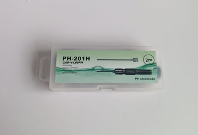 PH201H Akvaryum hidrofonik laboratuvar elektrodu için 1.2m/2m PH prob elektrodu pH değiştirme Ph ölçer potansiyel Test
