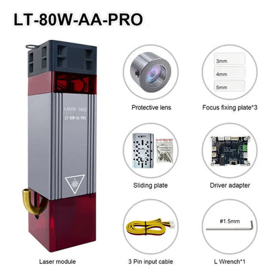 Lazer Tree LT-80W-AA-PRO 12V Lazer Modülü