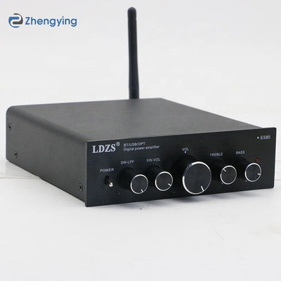 LDZS E580 BT 5.0 yüksek güç ile Audiophile dijital amplifikatör d sınıfı amplifikatör güç 100WX2