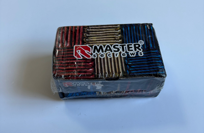Master Screws M-S2 Extractor Secrew – 10x10 Parça, 48x50 mm