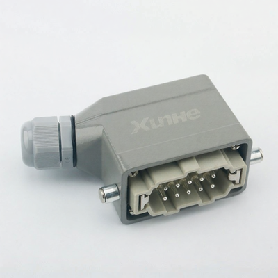 20 Adet Xunhe Heavy Duty Endüstriyel Konnektör 10 Pin Erkek Soket Metal Gövde