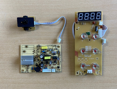 2000W kızılötesi ocak PCB kontrol elektrikli indüksiyon ocak devre yedek parça kontrol lambası