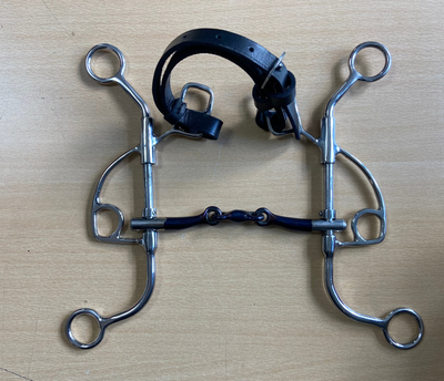 Otto Hackamore Combination bit Short shank