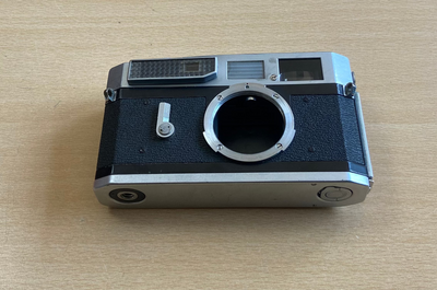 Canon Model 7 Chrome Vintage Film Camera Case
