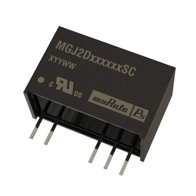 10 Adet Murata Power MGJ2D151503SC Isolated Module DC DC Converter 2 Output 15V -3V 95mA, 95mA 13.5V - 16.5V Input