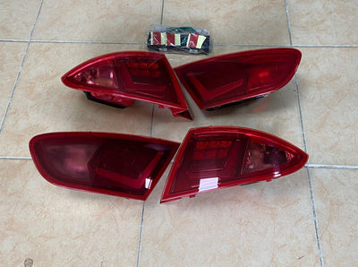 Seat Leon Stop Lambaları 4'lü Set 2009-2012 DEPO 445-1930FXLD-UE