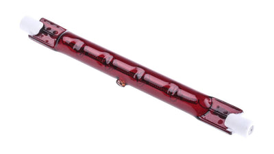 395 Adet R7S kızılötesi ısıtma tüpü yakut kızılötesi ısıtıcı lambaları halojen lamba 220-240V 500W