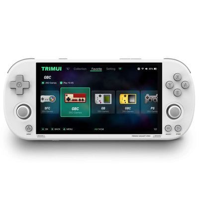 Trimui Smart Pro Handheld Game Console 128GB TG5040 4.96inch Beyaz