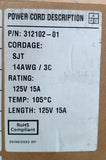 12 Adet Orjinal Power Cord, C13 to 5-15P, 2.4m - AP9893  APC USA