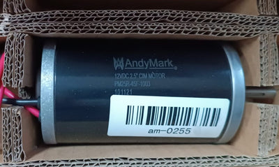 AndyMark PM25R-45F-1003 CIM Motor, am-0255,  12VDC, 2,5