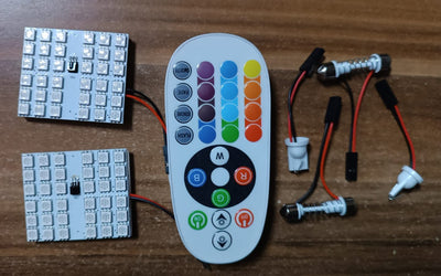 Space Tavan Lambası 18 SMD RGB Led 16 Renk Animasyon 12VLATV104