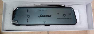 Jansite 4K 10-inch Stream Media Rearview Mirror