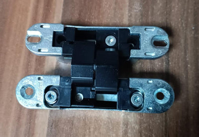 Gizli Kapı Menteşesi 180 Derece Açılım 3D Ayarlı Anselmı Italya 110X24MM 40 kg