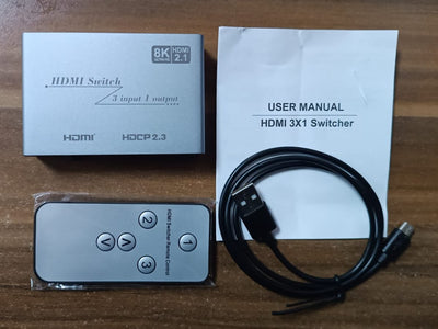 8K 3x1 HDMI Switcher
